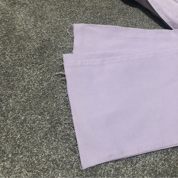 Stradivarius 90s Dad Jeans In Lilac - Picture 7 of 7